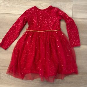 Hanna Andersson Red Sparkle Dress
